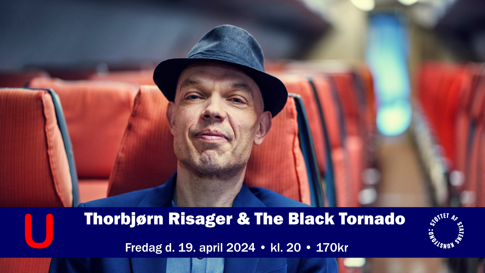 Thorbjørn Risager & The Black Tornado - 19-04-2024 20:00