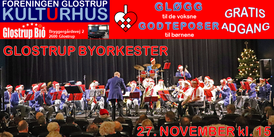 Julekoncert med Glostrup Byorkester