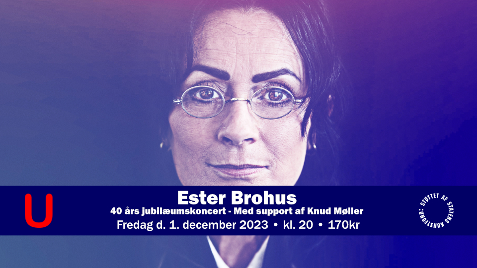 Ester Brohus 40 års jubilæumstour - 01-12-2023 20:00