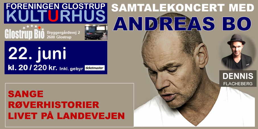 Samtalekoncert med Andreas Bo