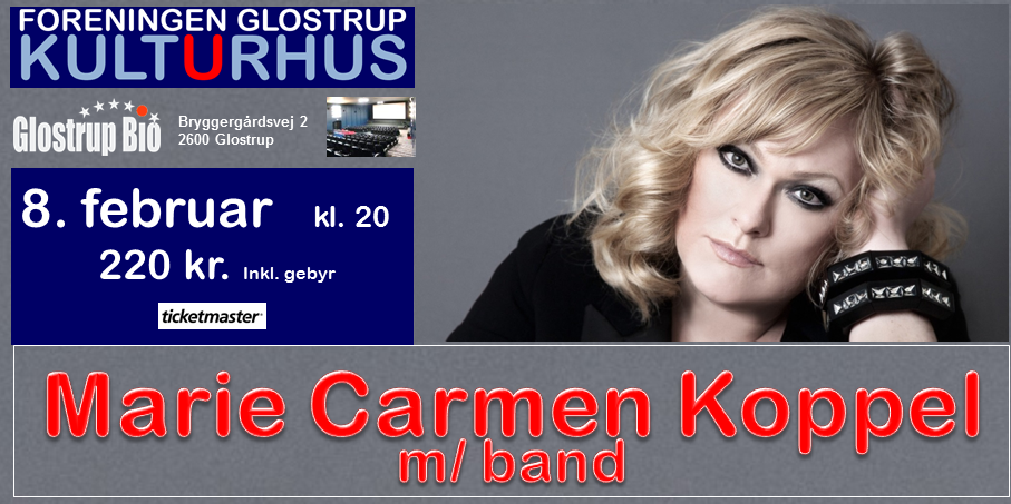 Marie Carmen Koppel m/ band