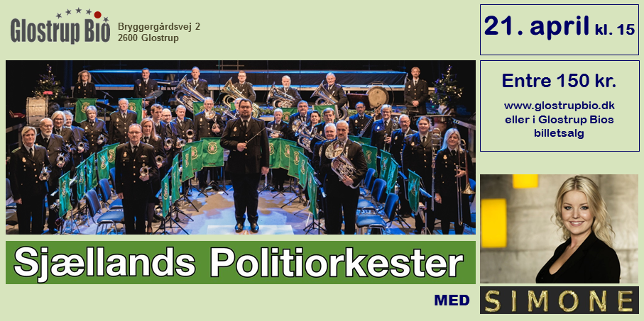 Sjællands Politiorkester med Simone